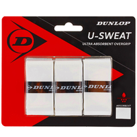Dunlop U-Sweat Overgrip 3pk White  image