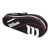 Wilson Advantage III 1-2 Racquet Bag Black/White/Red image