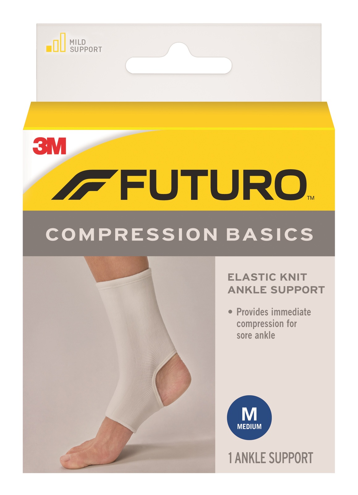Futuro Compression Basics Elastic Knit Ankle Support