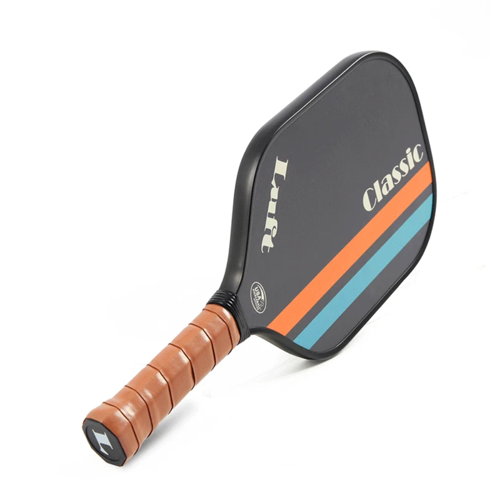 Luft Classic Pickleball Paddle - Charcoal/Orange/Green/Cream