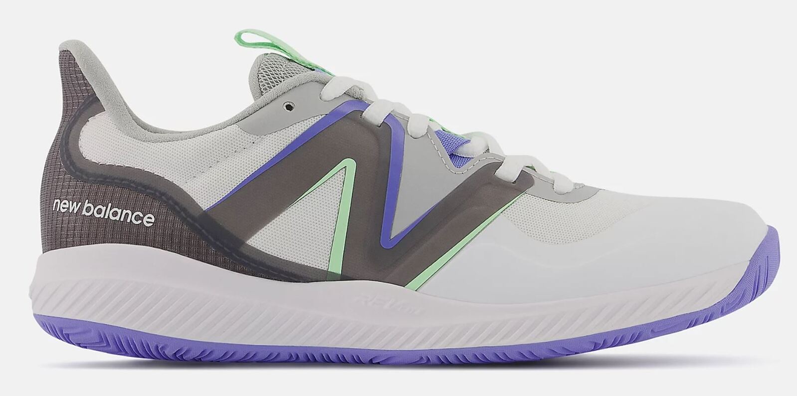 New Balance Women's 796V3 - D Width - White/Castlerock/Violet