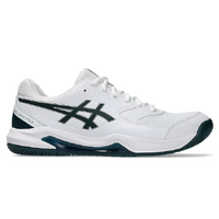 Asics Mens Gel Dedicate 8 HC - White/Saxon Green image