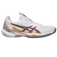Asics Womens Solution Speed FF 3 Clay - White/Dusty Mauve image