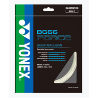 Yonex BG66 Force Badminton String Set - White image