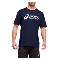 Asics Mens Triblend Training Short Sleeved Top - Peacoat image