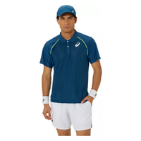 Asics Mens Match Actibreeze Polo - Mako Blue image