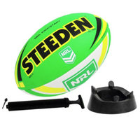 Steeden NRL Starter Pack Size 5 Football (Pump/Kicking Tee) image