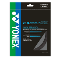 Yonex Exbolt 63 Badminton String Set - Black image