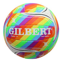 Gilbert Rainbow Supporter Netball - Size 5 image