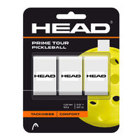 Head Prime Tour Pickleball Overgrips  3 Pack - White image