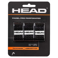 Head Padel Pro Perforated 3Pk Overgrips - Black image