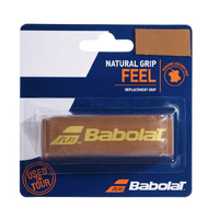 Babolat Natural Replacement Grip Genuine Tan Leather image