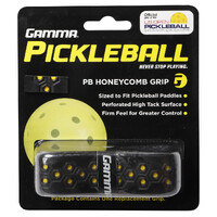Gamma Pickleball Paddle Honeycomb Grip - Black/Yellow image