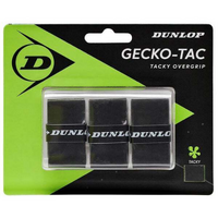 Dunlop Gecko-Tac Overgrip 3pk Black image