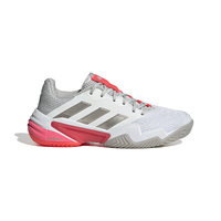 Adidas Womens Barricade 13 - White/Silver/Red image