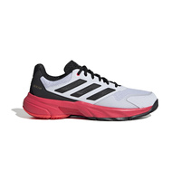 Adidas Mens CourtJam Control 3 - White/Black/Red image