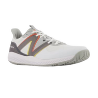 New Balance 796V3 4E Width - White/ Rain Cloud/ Vibrant Orange image