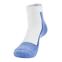 Thorlo Light Cushion Ankle Pickleball Socks - White/Blue image