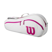 Wilson Advantage 3 Racquet Bag 2025 - Off White/Pink image