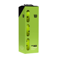 Wilson MAX 40 Outdoor 3 Pack - Yellow image