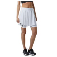 New Balance Womens Tournament Mesh Short - White image