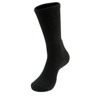 Thorlo Runnning Crew Socks (X-Large) - Black image