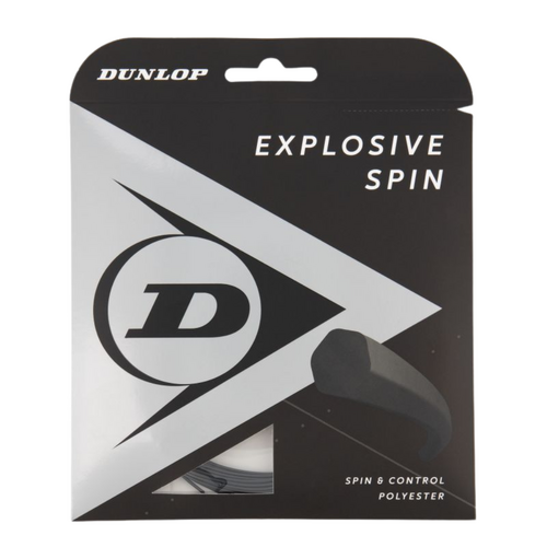 Dunlop Explosive Spin 16g/1.30mm - Set 12m (Black)