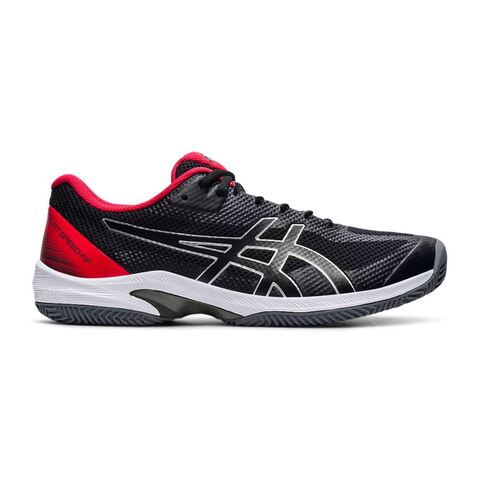 Asics Court Speed FF Clay - Black/Red [Size : US 11.5]