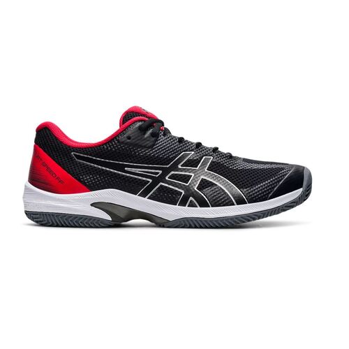 Asics Mens Court Speed FF Clay - Black/Red
