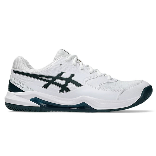 Asics Mens Gel Dedicate 8 HC - White/Saxon Green [Size: US 7]