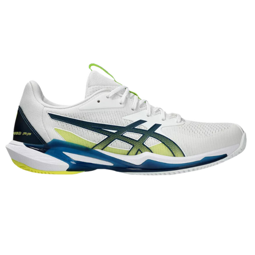 Asics Mens Solution Speed FF 3 Clay - White/Mako Blue [Size: US 7]