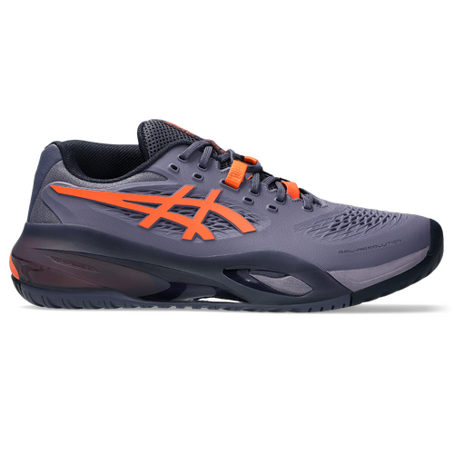 Asics Mens Gel Resolution X (2E Width) - Greyish Purple/Nova Orange [Size: US 8]