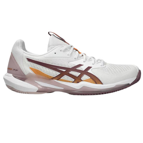 Asics Womens Solution Speed FF 3 Clay - White/Dusty Mauve [Size: US 6]