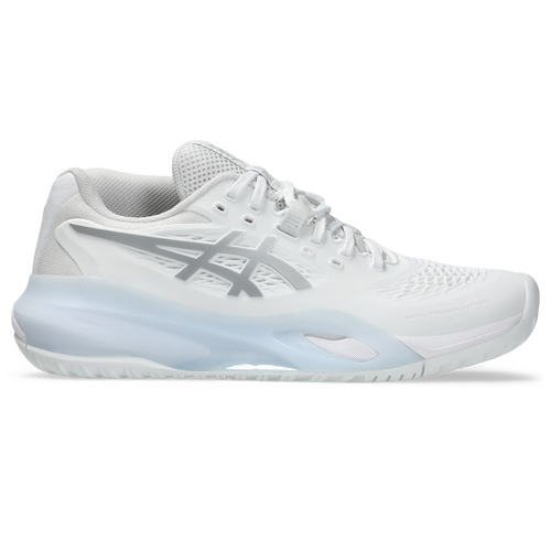 Asics Womens Gel Resolution X HC - White/Pure Silver [Size: US 6]