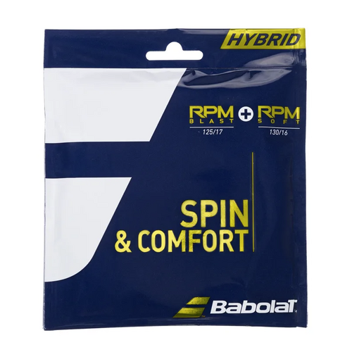 Babolat RPM Blast and RPM Soft 1.25mm-1.30mm Hybrid Set