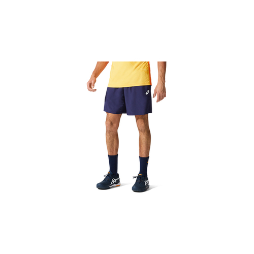 Asics Mens Court 7" Shorts - Peacoat Blue  [Size : XL]