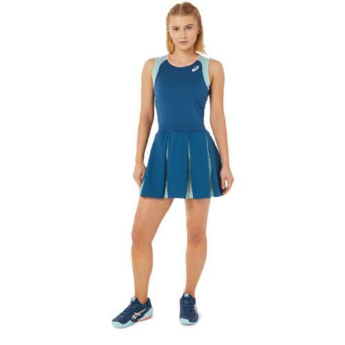 Asics Womens Match Dress - Light Indigo [Size : US - Large]