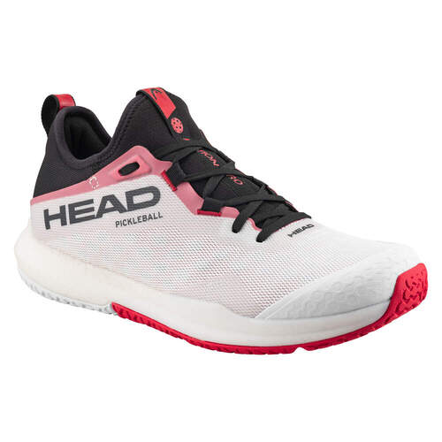 Head Mens Motion Pro Pickleball Shoes - White/Red [Size : US - 8.5 (UK-8)]