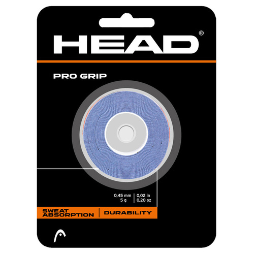 Head Pro Overgrip 3 Pack - Blue (Tourna Grip)