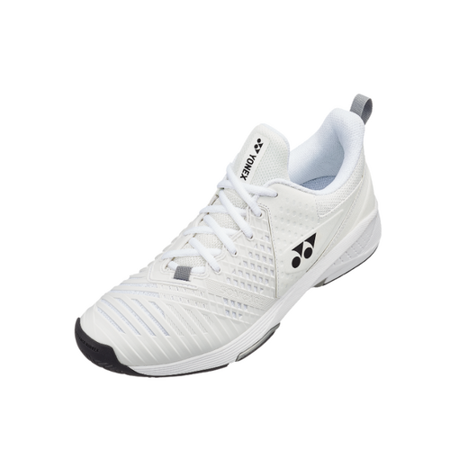 Yonex Mens Sonicage 3 Wide AC - 2022 - White [Size : US - 11.5]