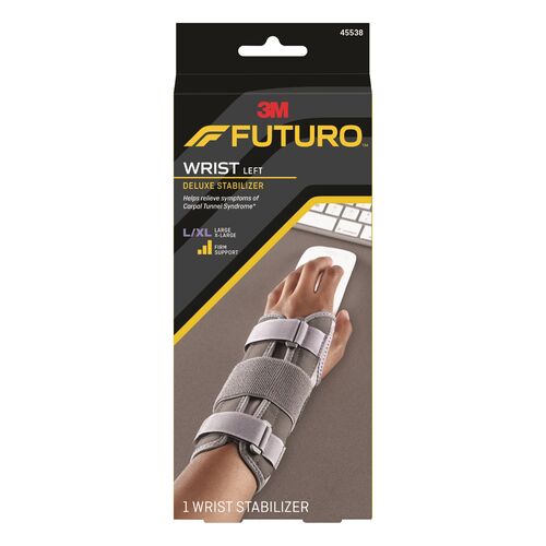Futuro Deluxe Wrist Stabiliser Left Hand [Size: Large/Extra Large]