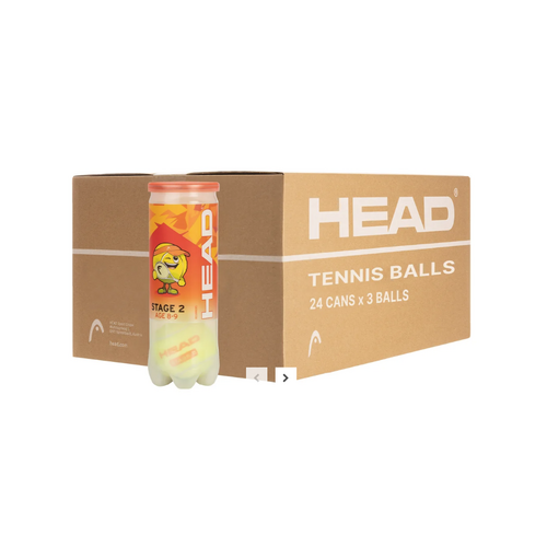 Head Stage 2 Orange Ball Carton (Poly Bag 72 Balls)