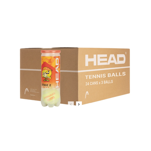 Head Stage 2 Orange Ball Carton (24 x 3 Ball Cans)