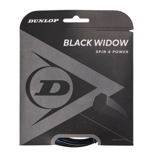 Dunlop Black Widow 18g/1.21mm -12m Set (Black)