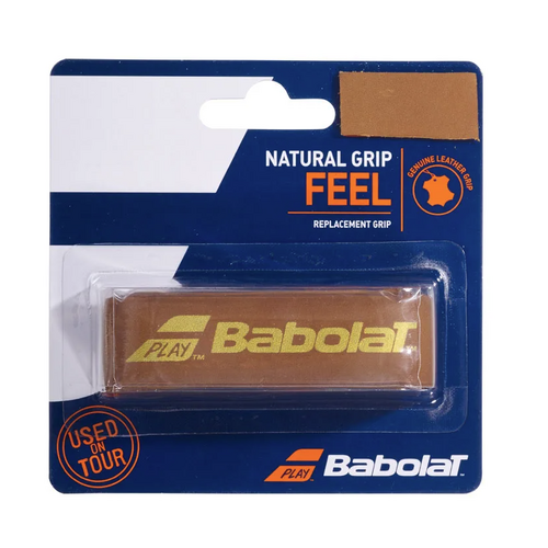 Babolat Natural Replacement Grip Genuine Tan Leather