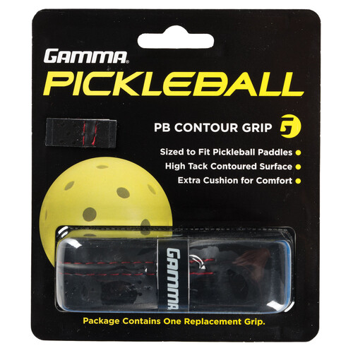 Gamma Contour Pickleball Replacement Grip - Black