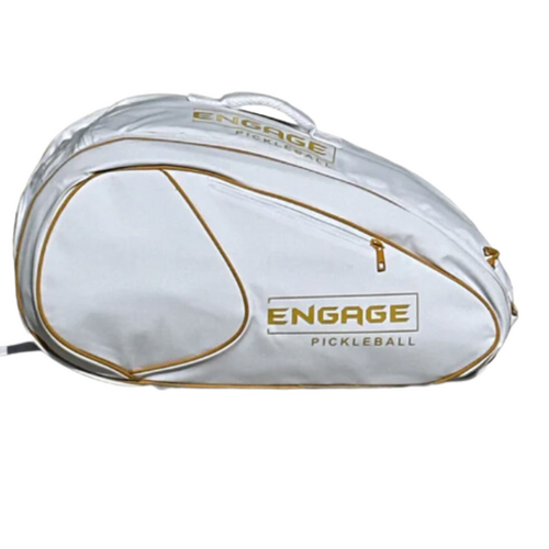 Engage Pickleball Team Bag - White/Gold 