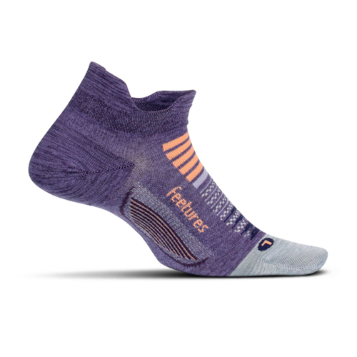 Feetures! Elite Ultra Light Cushion No-Show Tab Socks [Colour: Pulsar Purple] [Size: Small]