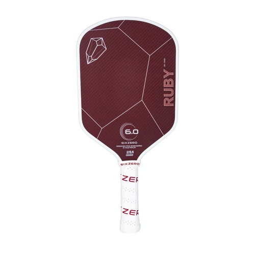 Six Zero Ruby 14mm Pickleball Paddle