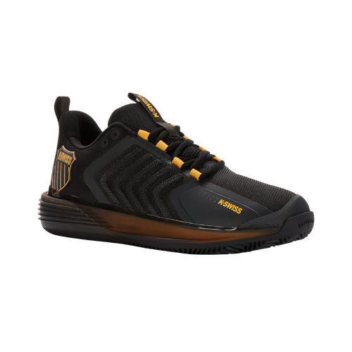 K-Swiss Mens Ultrashot 3 AC - Moonless/Amber [Size : US - 8.5]